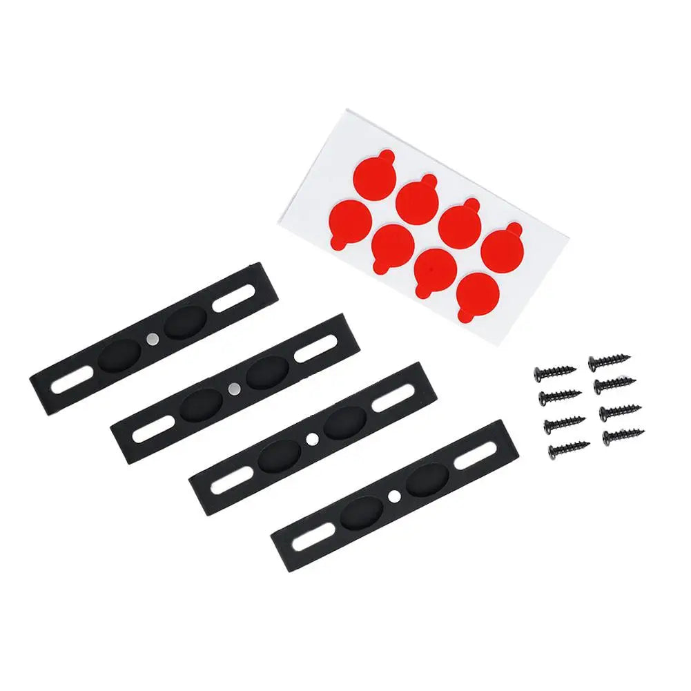 Frameless License Plate Mount 4PCS Weather-Proof Frameless Car Tag Frame For Front And Rear Car Tags